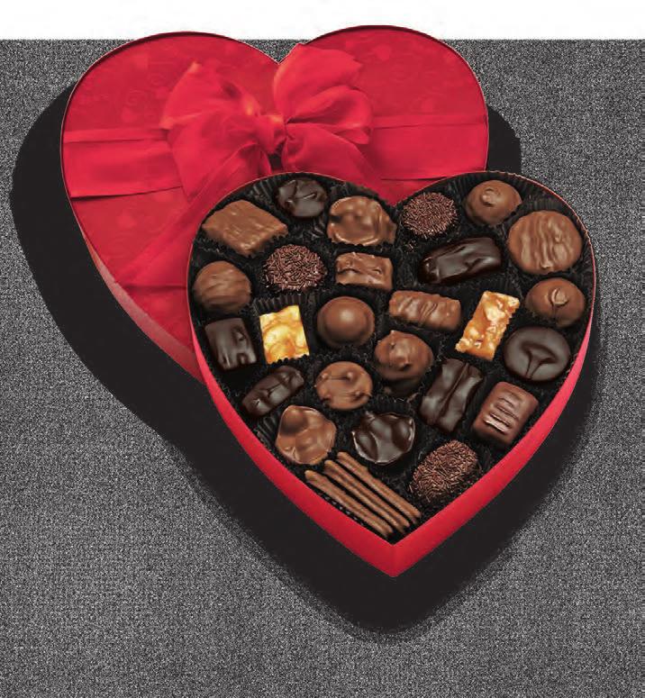 Classic Red Hearts Hand-packed with delicious assortments to suit everyone s
