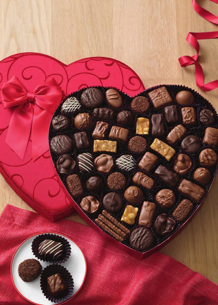Free Shipping! Details pg 23. Sweet Indulgence Heart Deluxe and delicious.