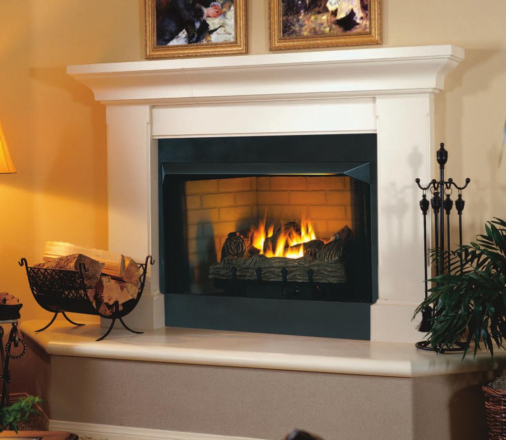 Performance The Performance fireboxes offer a beautiful, traditional fireplace setting at an attractive price.
