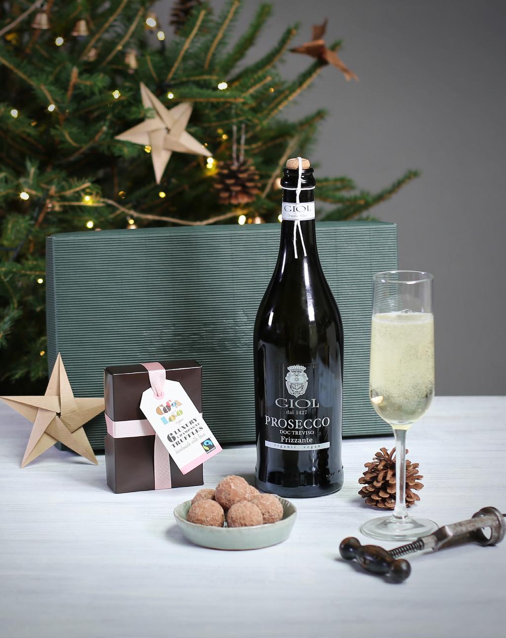 Prosecco & Truffle Gift Box (XHP29) A delicate Prosecco that s wonderfully fruity, with