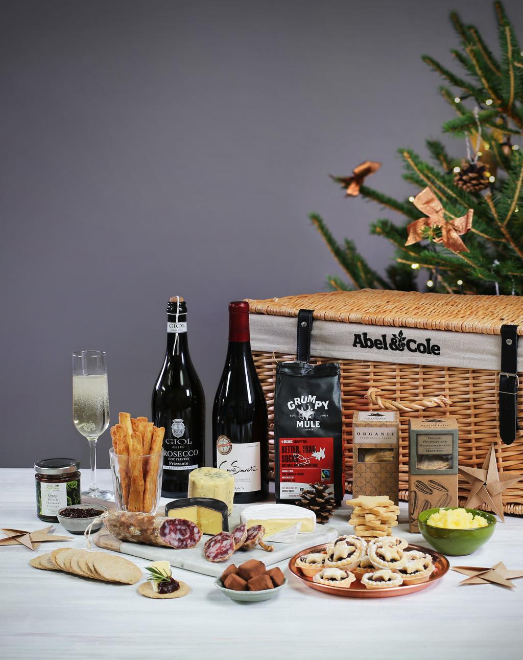 The Big Hero Hamper (XHP27) 120 This is a real cracker of a Christmas hamper, full of fabulous organic food and drink.