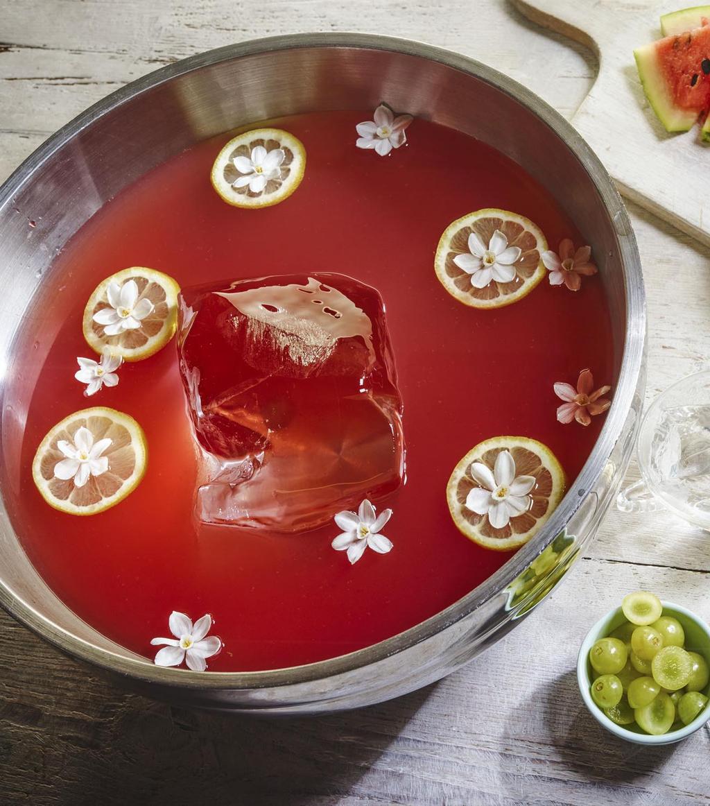 CHILLED PUNCH BOWLS IN THE DAYS WHEN ICE WAS A LUXURY, THE