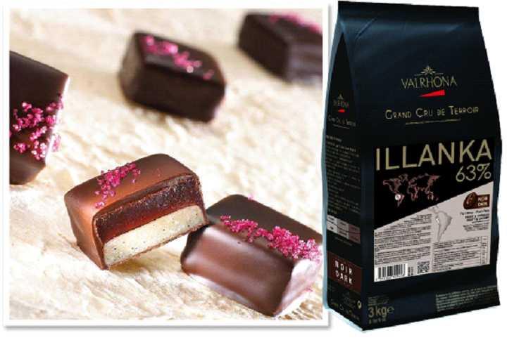 6 LB Bag 70% Cacao Dark Chocolate Feves - Illanka From the majestic tropical forests of Northern Peru, Valrhona brings you Illanka 63%.