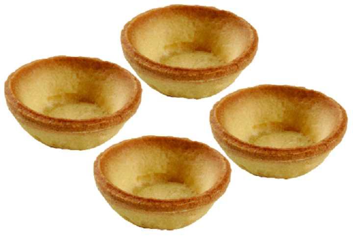 9 Inch Sweet Coupelle Shells - Round Fill Capacity: approx. 0.25 oz. The Sweet Coupelle is a ready-to-fill, miniature pastry shell made with pure butter and all-natural ingredients.