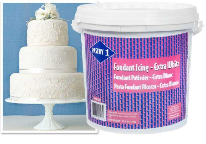 Dough & Fondant Fondant Fondant Patissier Sugar paste for enrobing cakes and petit fours.