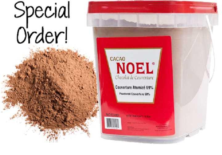 131617 Callebaut 1/11 LB Bag Cocoa Powder 20-22% Cocoa powder with 20-22% fat. Rich chestnut brown.