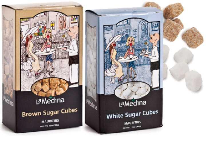 Flour, Sugar & Cocoa Sugar & Shortening Sugar Cubes - LaMedina LaMedina White Sugar Cubes are pure cane sugar with a crisp, sweet flavor.