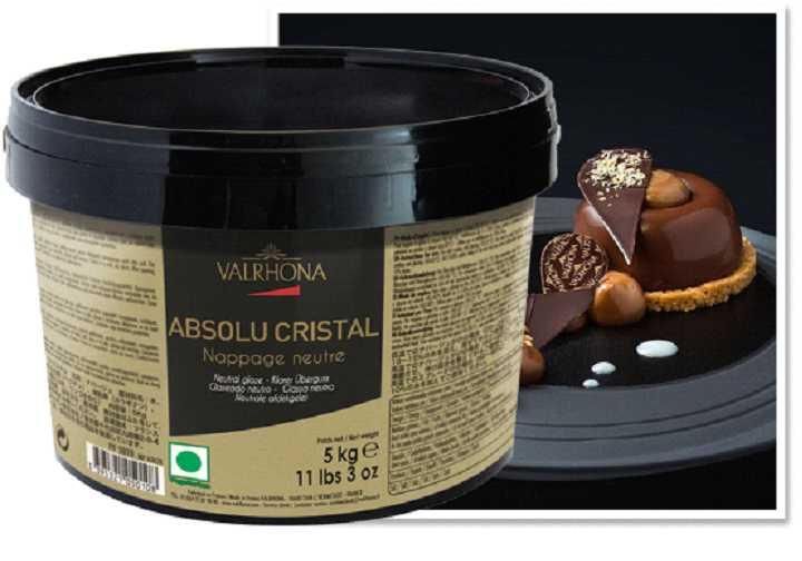 5 LB Pail Seedless Raspberry Glazes Absolu Cristal Neutral Glaze Absolu Cristal has a perfectly neutral taste and is extremely easy to use.