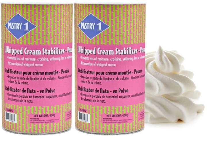 131398 Pastry 1 6/5x4 OZ Bags Whipped Cream Stabilizer Powder Powdered stabilizer for