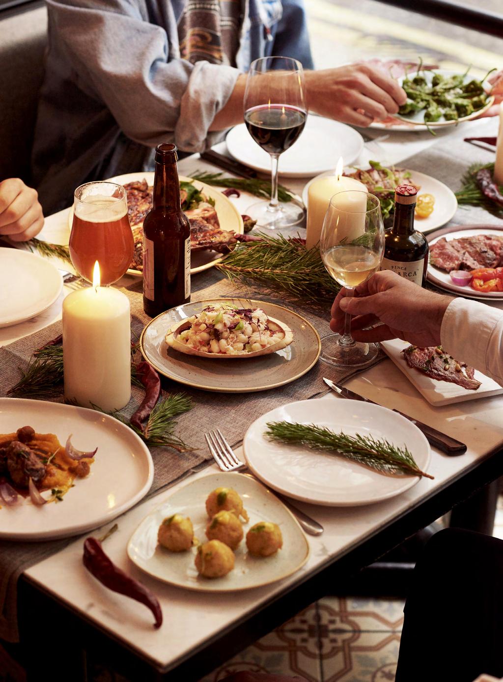 MENUS Christmas at Brindisa is all about sharing & feasting. Our group menus celebrate Spain s best festive fare.