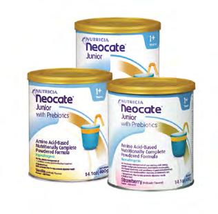 Neocate powdered products are manufactured in a dairy-free facility, and Neocate is comprised of amino acids, the basic building blocks of all protein, making it the