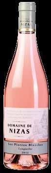 Les Pierres Blanches (Rose) is named after the limestone terroir which give it fine red fruit