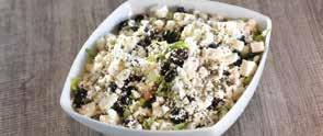 99 Lettuce, cucumbers, tomatoes, fresh mint, feta cheese and black olives tossed with a