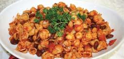 Tomato & bean pasta (serves 4) 1tbsp oil or marga