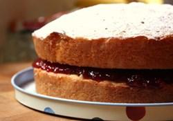 3. Victoria Sponge Bring a cake tin that is big enough to carry this home 150g softened butter or margarine 150g caster sugar 3 eggs 150g self raising flour Tip: You can make smaller amounts (or