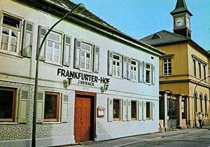 183 years later (1933) another citizen from Schwanheim, Josef Safran, opened a restaurant in this old building.