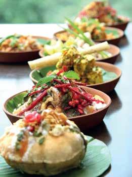 Cooks Café September Chat street For the sweet, tangy, spicy and superb taste of authentic dahi bhallas, chole bhature