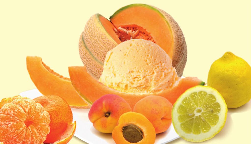 "FRUIT LINE" Concentrated pastes for flavouring fruit sorbets Name Use / Description Quantities g x 1 Kg mix g x 1 Kg milk or water Ace / Sorbet concentrate made with lemon, orange, carrot juice