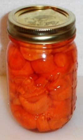 *Recommended Processing times For Pickled Carrots in A Boiling Water (Open) Bath Canner PROCESS TIMES (MIN) AT ALTITUDES OF: Style of Pack Jar Size 0-1000 ft. 1001-6000 ft. Above 6000 ft.