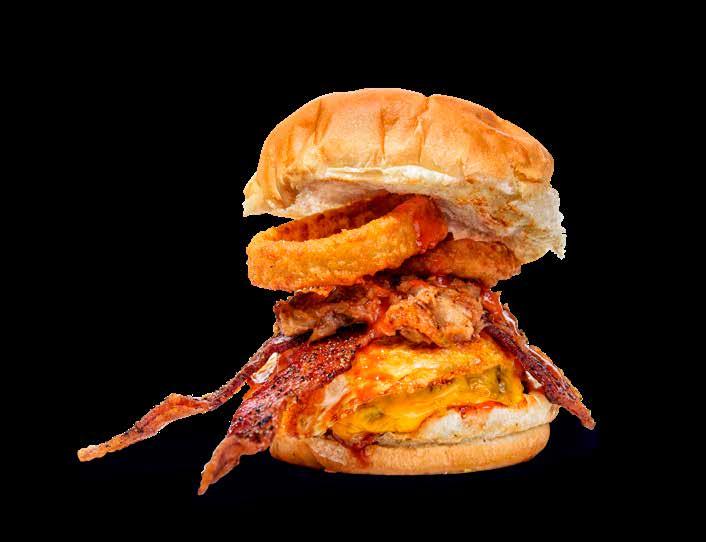 ORIGINAL BURGERS BUN CHOICES REGULAR GLUTEN FREE ADD $1 PRETZEL BUN ADD $1 VICTORY LAP CHALLENGE FINISH YOUR FOOD IN 60 MINUTES AND WIN A T-SHIRT Substitute Turkey or Chicken (No Charge) - Veggie Add