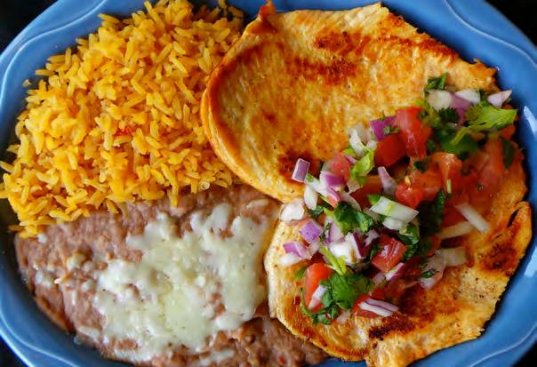 GRANDE TLALOC Enchiladas Super Rancheras $11.99 5 different enchiladas -- One beef, one chicken, one cheese, one shredded beef, & one bean, Side of lettuce, tomatoes, sour cream & sauce.