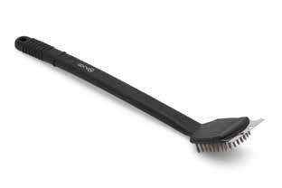 and scraper to clean any surface GRILL BRUSHES GRILL BRUSH V-SHAPED - BLACK