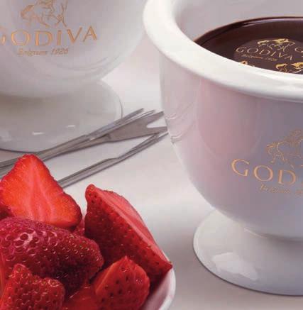 chocolate ganache with hints of vanilla GODIVA CHOCOLATE SELECTION The heritage selection 8.