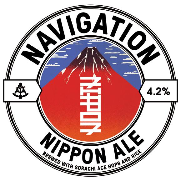 Brewed with lager malts well-balanced with full American hop flavours. Japanese Pale Ale - Using rice in the beer and Sorachi Ace hops. B R E W E R Y 70.00 0.97 / 2.