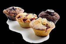 Chocolate mini croissant Caracola with cream and raisins Coffee, coffee with milk, herbal teas Coffee break HEALTHY Wheat muffin Oat and raisins cookies Coffee, coffee with