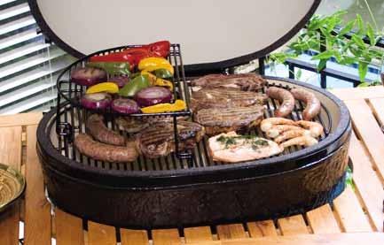 PRIMO FLEXIBILITY Standard Cooking Grid Standard Cooking Grid (Inverted) Standard Cooking Grid 1 Extension Rack ONE GRILL ENDLESS POSSIBILITIES.
