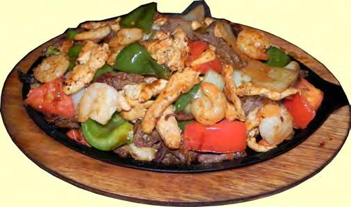 99 Sautéed onions, tomatoes and peppers mixed with your choice of slices or tender chicken breast, choice steak strips or a combination of both. 5. ORDEN DE TACOS (3)...$10.