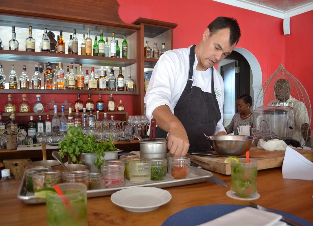 The Spice of Life As the Spice it Up hour flew by in the blink of an eye, Chef Juan simmered, marinated, blended, and shared his most treasured cooking secrets.