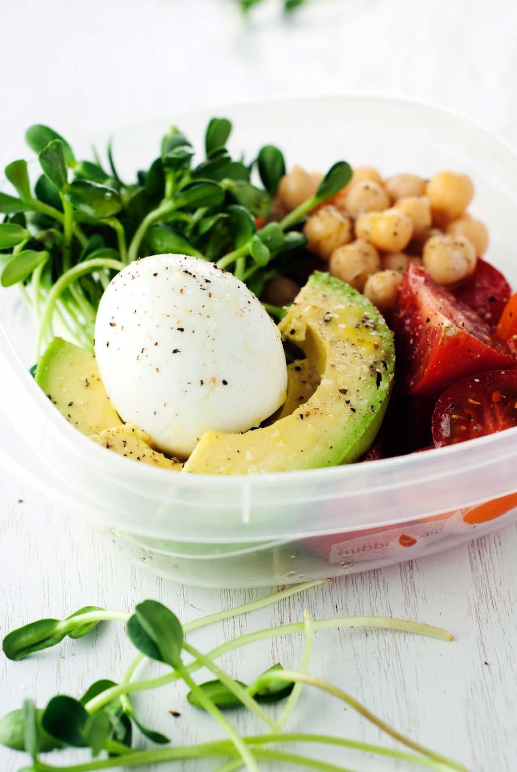 16. High Protein Lunchbox Keep your energy high for the rest of the day with this protein-packed lunchbox filled with deliciously simple eats that is ready to go in just five minutes!