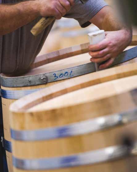 EUROPEAN BARRELS COOPERED IN THE NAPA VALLEY SINCE 1980 Hungarian Quercus petraea, a slow growing oak native to most of Europe.