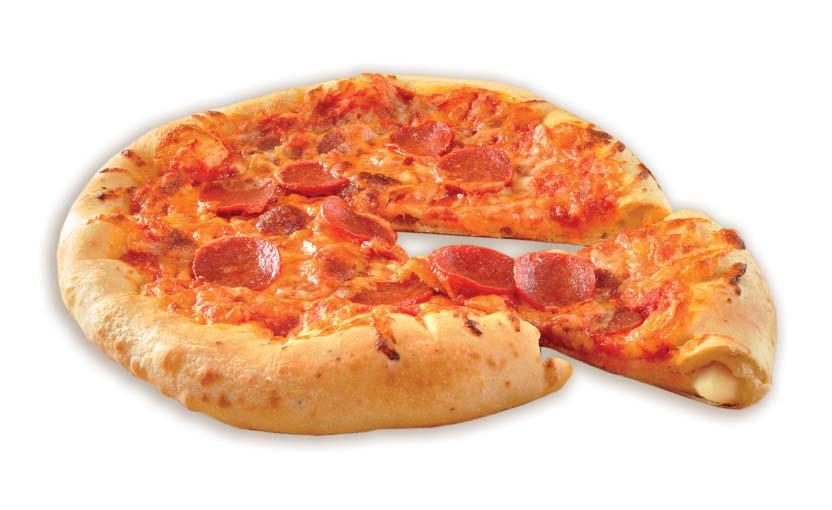 Raw dough stuffed crust cheese pizzas Pizzas Product Quality* Weight of Diameter No. of No.