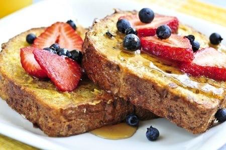 Week 2 Recipes KEY: T=Tablespoon tsp=teaspoon breakfast blueberry french toast Yield: 2 servings You will need: whisk, shallow baking dish, skillet, spatula, measuring cups and spoons, small