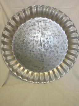 VAT Silver Platter 50 cm in diameter 11 R 40.