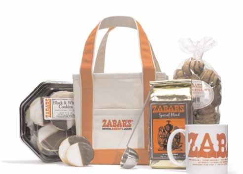 A generous amount of Zabar's chocolate babka and cinnamon rugelach in our signature cherry crate, along with a Zabar;s chocolate bar, a pound of Zabar's Blend ground coffee, a coffee scoop and a