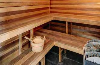 SWEAT IT OUT IN THE SAUNA Sweating is a great way to release toxins through your skin during the reset (and beyond).