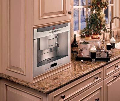 SAVOR Built-In Coffee Machine Easy to use Fully integrated design High end interior