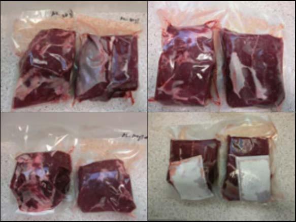 Free drip loss in the package (g) 6 8 Days Later Conclusion: The results of the scientific study showed a significant improvement in beef