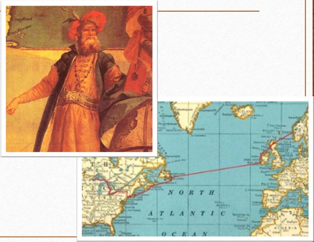 John Cabot Italian explorer sent by England to look for the Northwest