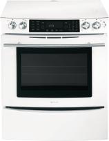 Jenn-Air slide-in electric ranges offer a variety of element choices and combinations.