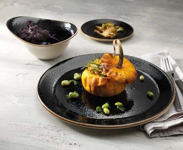 range and is in sync with the current trend for black tableware.