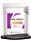 YEAST PRODUCTS NEO CRISPY Rich in amino acids and reductive peptides, NEO CRISPY is a yeast product used for making aromatic white and rosé wines.