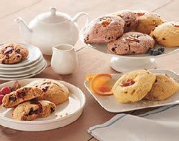 lemon vanilla blueberry and banana pecan loaf cakes alongside steaming cups of English breakfast tea. Net wt. 2 lb 8 oz Serves 2-4.