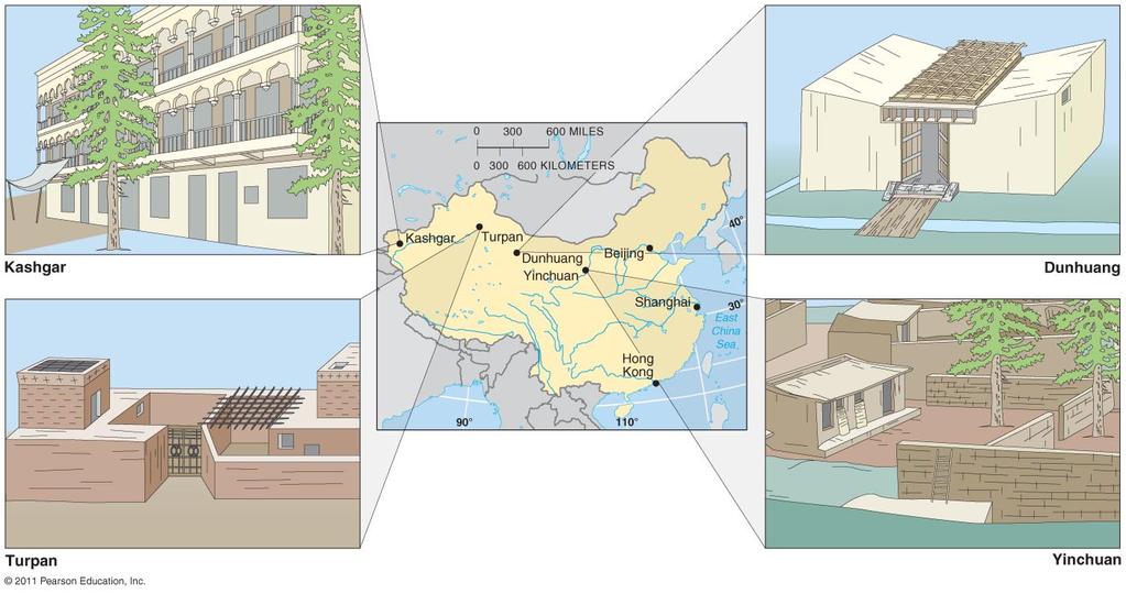House Types in Four Western Chinese Communities Each housing type is