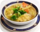95 Thai style soup, mushroom, bell pepper, onion in seasoned coconut broth Hearty Soup Tofu