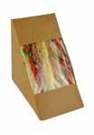 5cm) - kraft Food cartons Leak proof - versatile kraft board food cartons with a compostable grease-resistant lining.