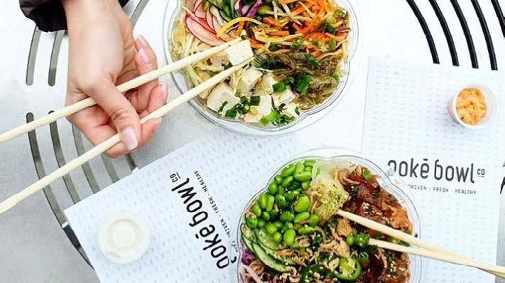 Pokē Bowl Co. is a third party poke bowl restaurant launched by a Whole Foods location in Chicago. Source: Instagram @pokebowlco WHERE NEXT?